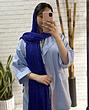 شال نخ پلیسه گندمی کد۴۹۰