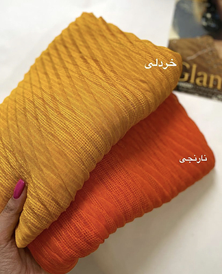 شال نخ پلیسه گندم۲ کد۵۰۲
